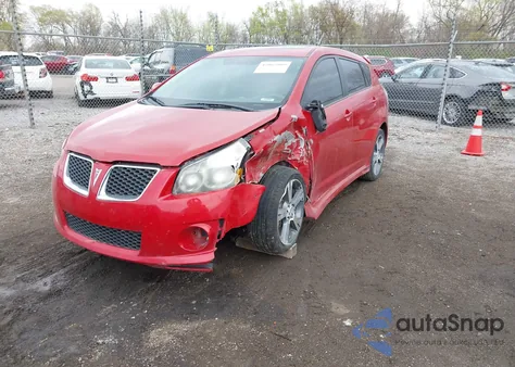 2009 Pontiac Vibe Gt from USA, damaged, VIN 5Y2SR670X9Z454904